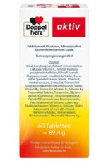A-Z Complete Doppelherz – مولتی‌ویتامین کامل برای تأمین انرژی، تقویت سیستم ایمنی و حمایت از سلامت عمومی، مناسب برای سبک زندگی سالم و پرانرژی.